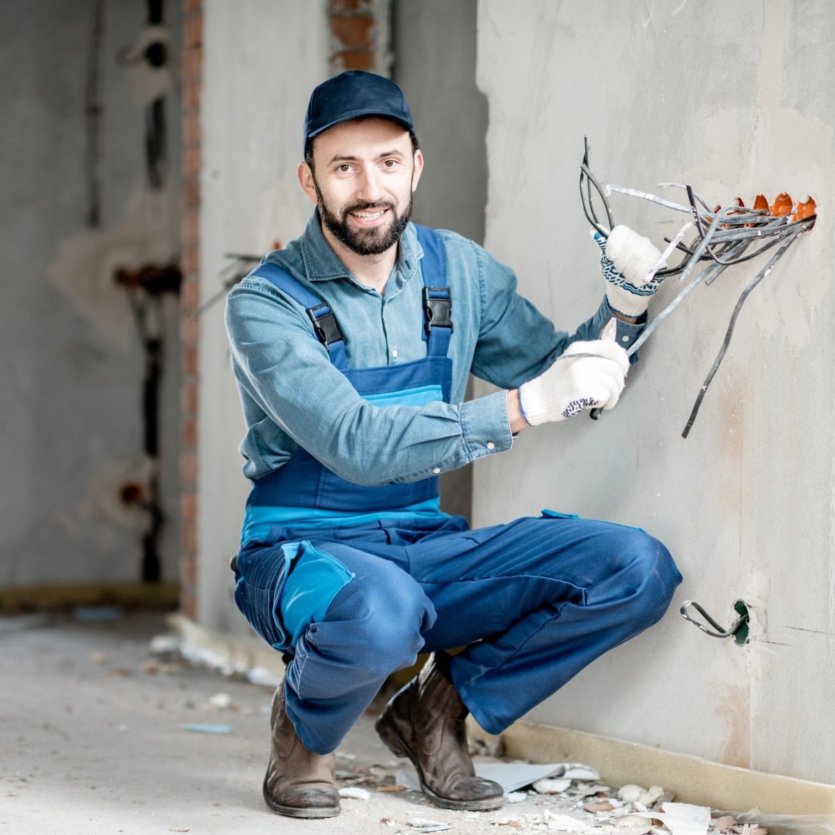 Handwerker für Elektrik
